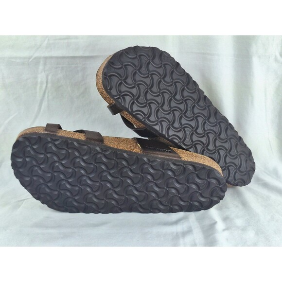 Birkenstock Mayari Habana Oiled Brown Leather Sandals EU 38 / US 7- 7.5 NWOT - Picture 6 of 7